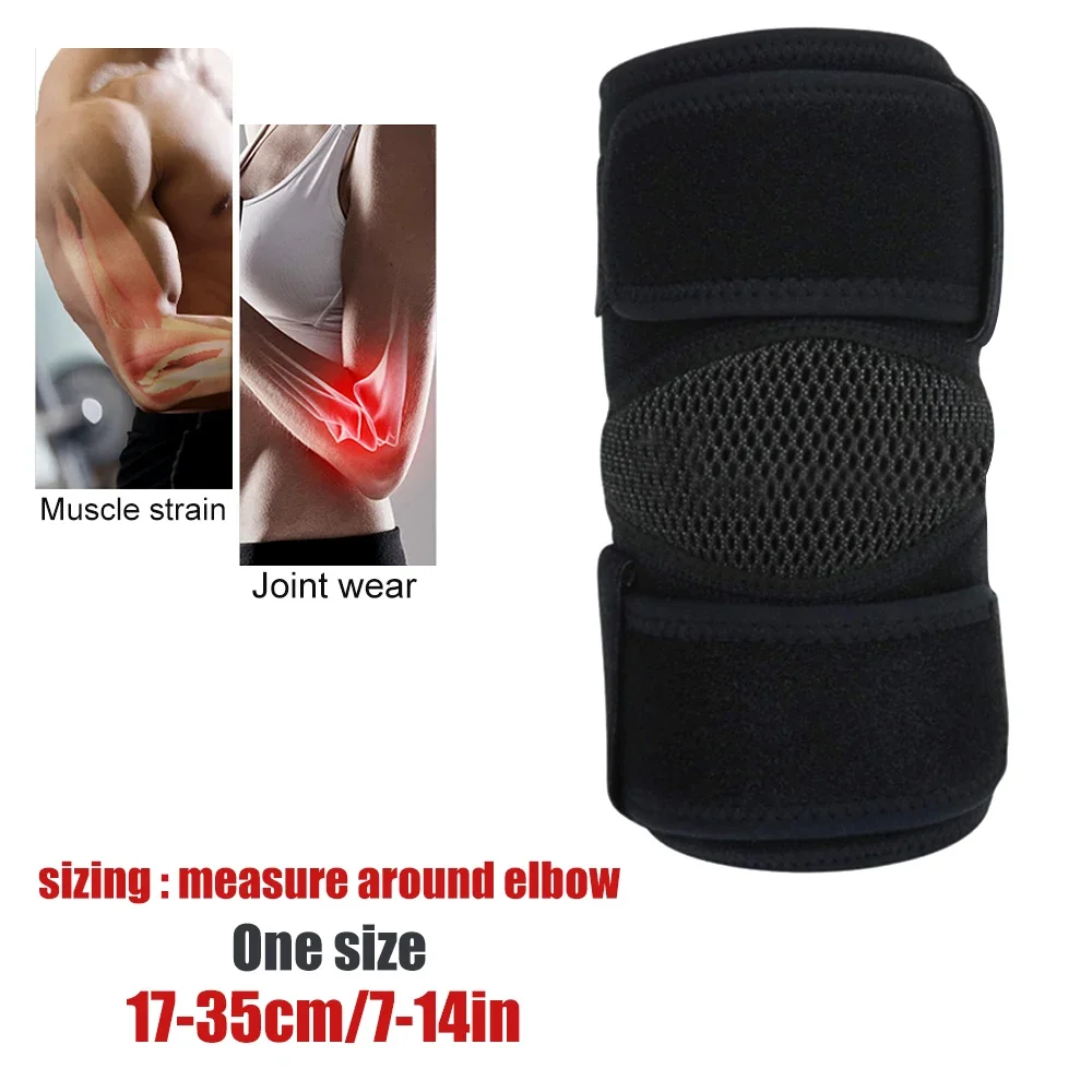 1 PCS Compression Elbow Brace Wrap for Tendonitis Bursitis Left Right Arm Support Epicondylitis Golfer Men Women Neoprene Sleeve