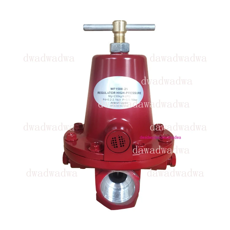 

Клапан регулирования давления природного газа 1588DN25 Клапан регулирования первичного давления 1-дюймовый регулятор давления сжиженного газа