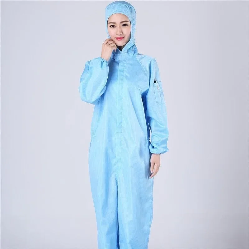 Reusable Protective Overalls Suit Oil-Resistant Safety Dustproof Isolation Gown Protective Overall Coverall Suit Safety Clothing