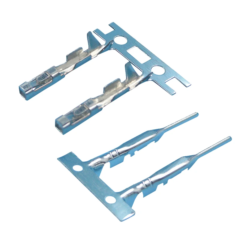 50/100 пар разъемов Dupont 2,54 мм, перемычка, кабель, контактный разъем, мужской и женский обжимной штифт, комплект для перемычки корпуса