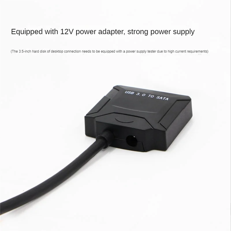 AEE7-Sata Кабель-адаптер USB 3.0 в Sata Конвертер 2,5/3,5-дюймовый жесткий диск для HDD SSD Кабель USB3.0 в Sata
