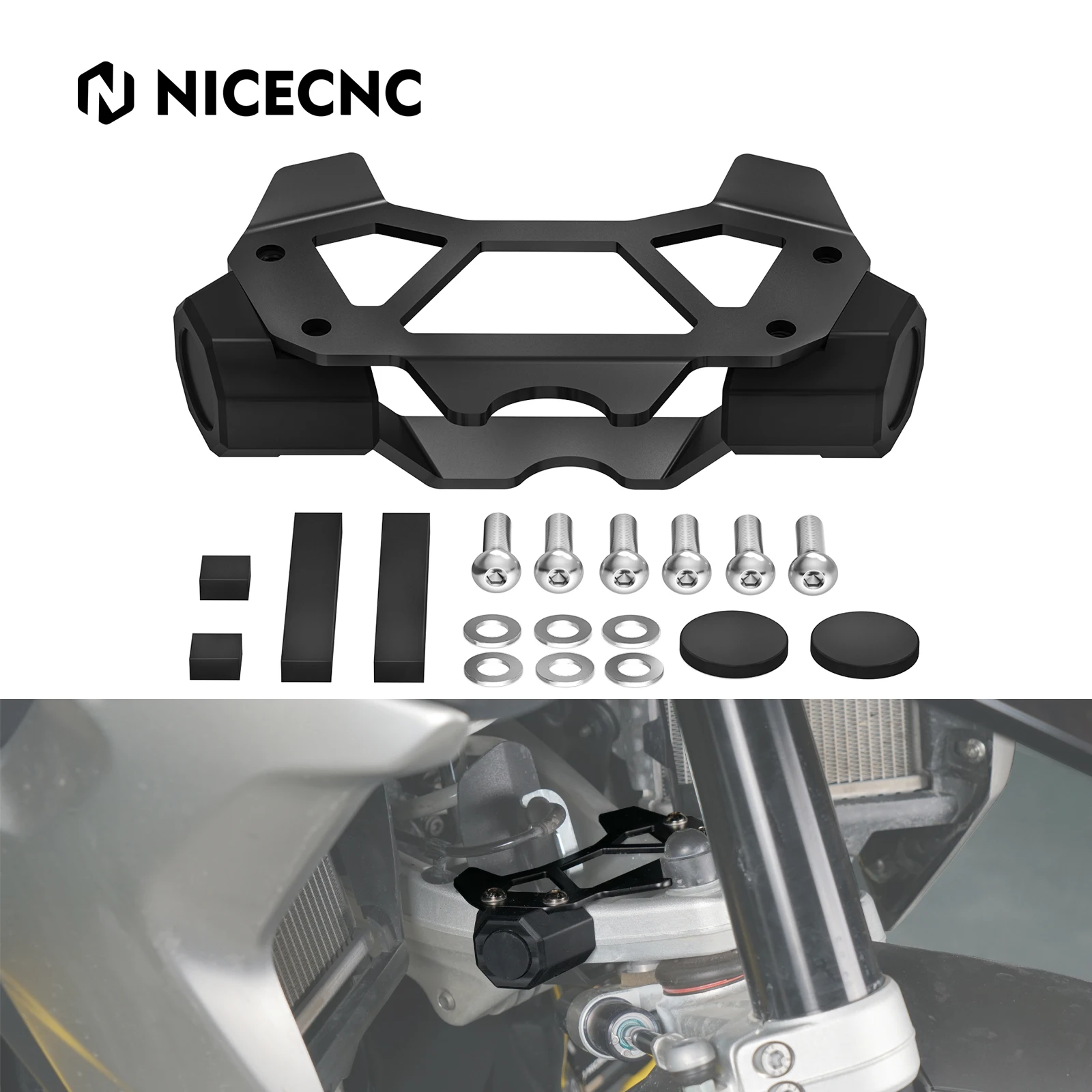 

For 2014-2018 BMW R1200GS Adventure Steering Stop Direction Positioner for BMW R1250GS 2018-2023 R1250GS Adventure 2018-2024