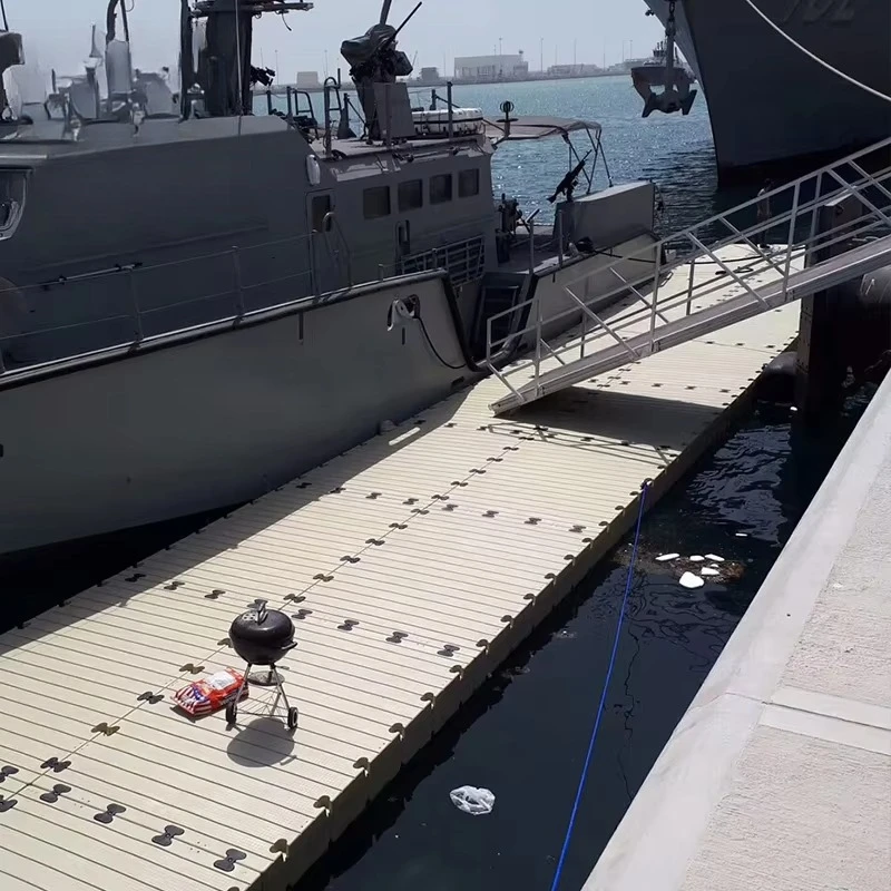 Modular PE Floating Pontoon Platform for Jetty's Modular Docking Solution