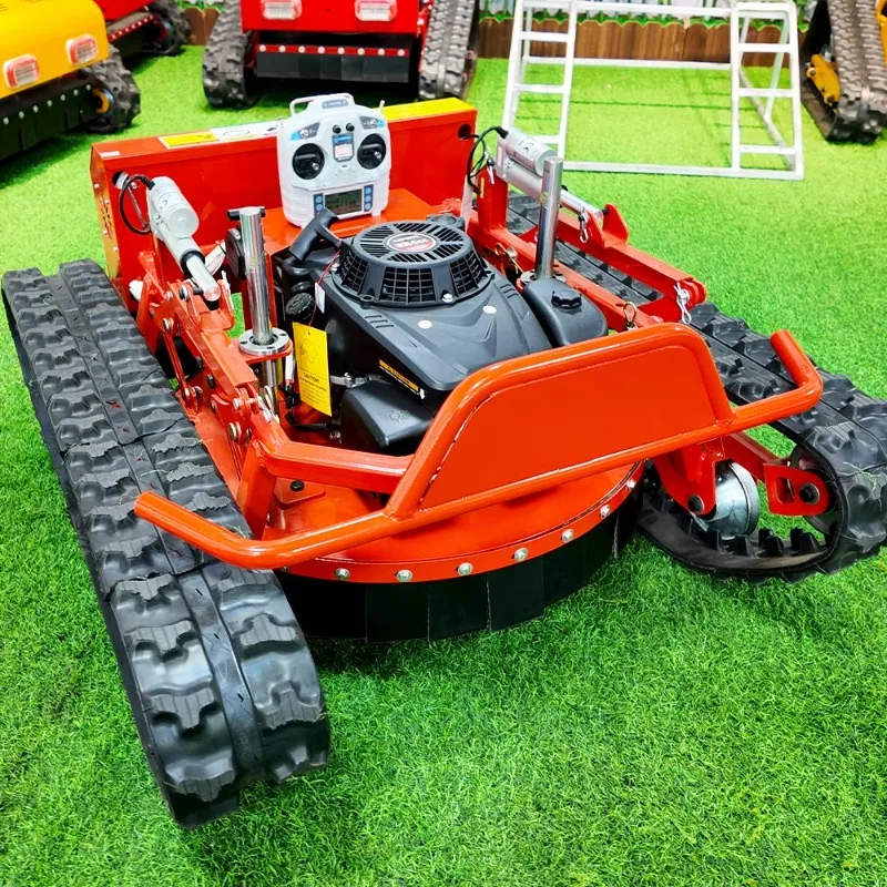 Customized Robotic 550Mm 700Mm Smart Lawn Mower With Gps Navigation Automatic Wireless Grass Trimmer Rc Lawn Mower