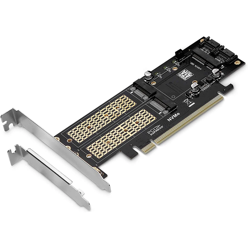 

3 в 1, адаптер NGFF и MSATA SSD, M.2 NVME на PCIE/M.2 SATA SSD на SATA III