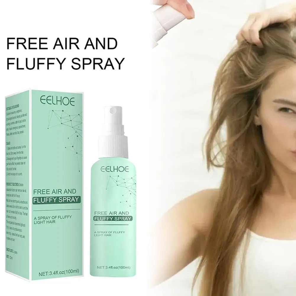 100ml No-wash Dry Hair Spray Fluffy Hair To Oil Lazy Oil Spray Control Shampoo Remove Air-feeling Fluffy Dry Oil Leave-in I8N5