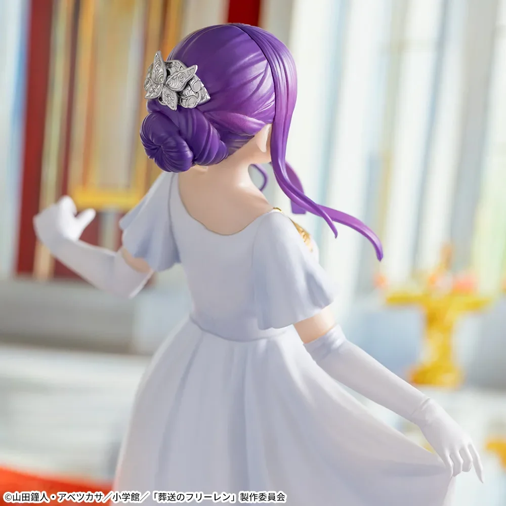 En Stock Original véritable SEGA Frieren: au-delà de la fin du voyage 18 cm fougère avec robe Anime figurines jouets poupées cadeau