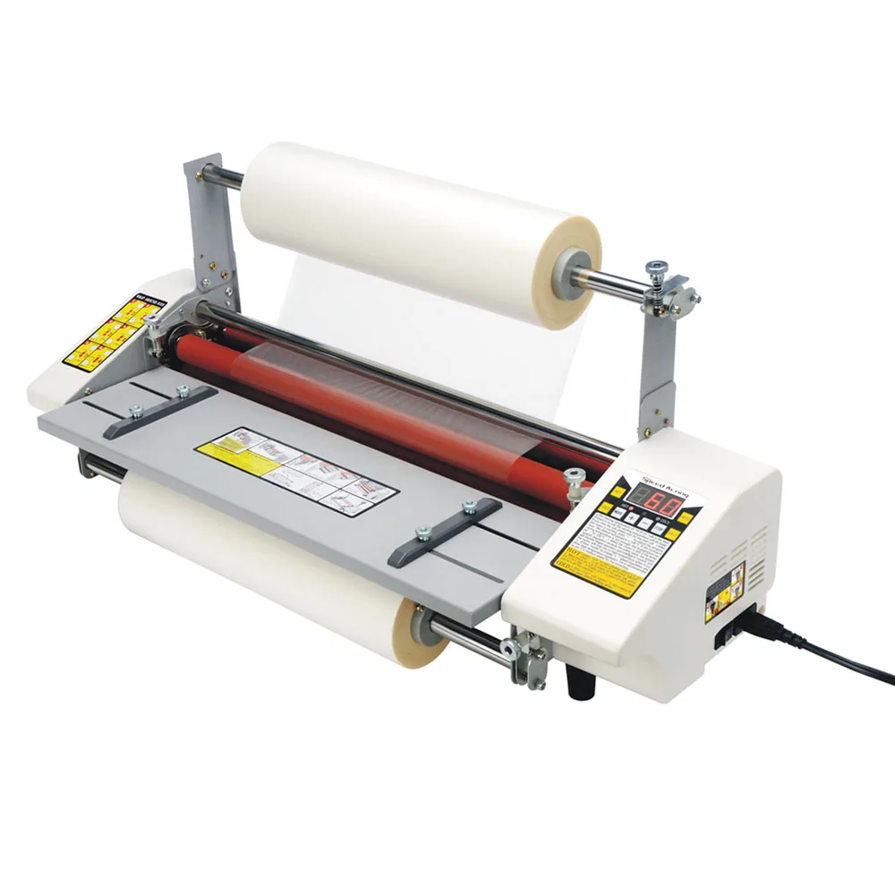 

A2+Paper Laminating Machine 9460T English Version Four Roller Cold Hot Laminator Rolling Machine film photo Laminating Machine