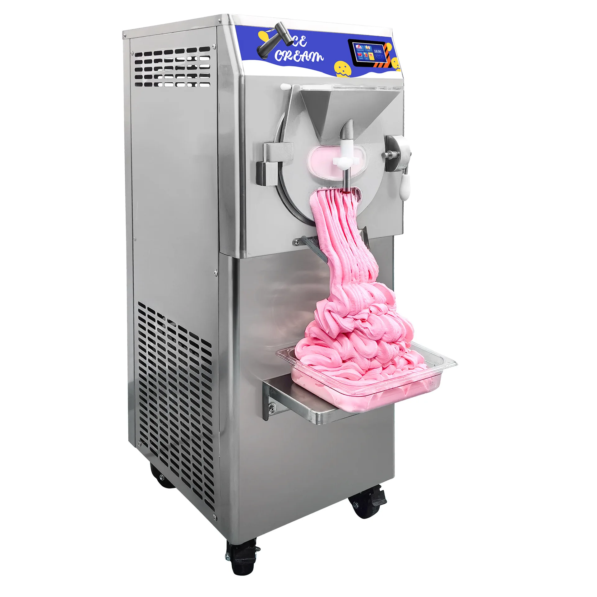 

Commercial high-volume automatic vertical ice cream machine