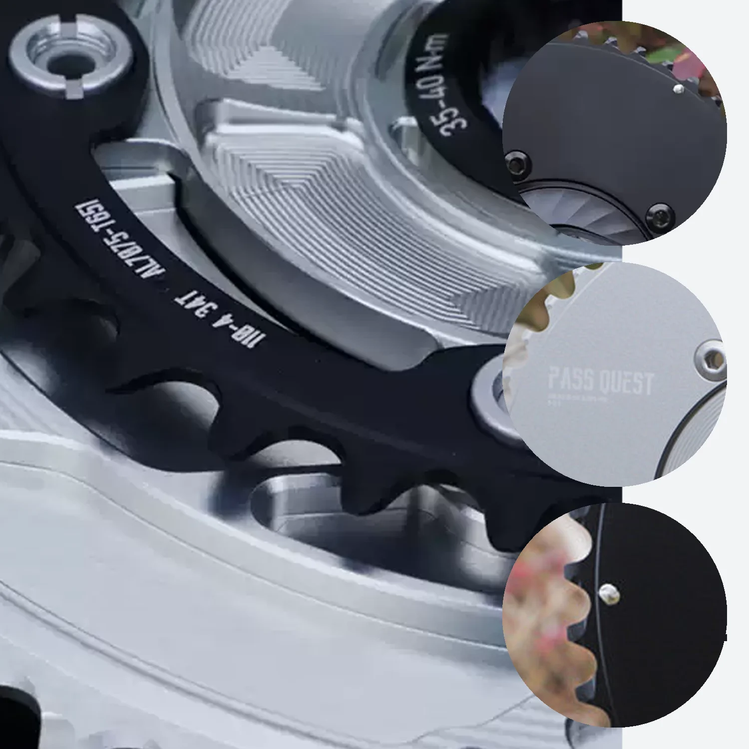 110bcd Chainring 4 Bolt 54 40 Chainring 50 34t Plate 52 36 53 39 For 6800 Chainring Magene P505 P515 Silver Sprocket Road Bike