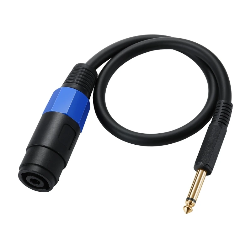 Cable altavoz Speakon a conector TS macho 6,35 mm y 1/4" Cable altavoz Speakon a conector TS 1/4 y 6,5