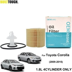 Oil Filter For Toyota Corolla 2009 2010 2011 2012 2013 2014 2015 1.8L I4 2ZR-FE / 2ZR-FAE Engine 04152-YZZA6 04152-37010