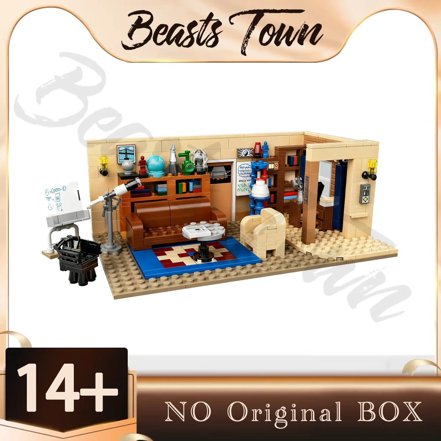 2025 nouveau MOC BigBang théorie américain TV drame amis salon modèle blocs de construction 21302 534 pièces briques enfants cadeau de noël