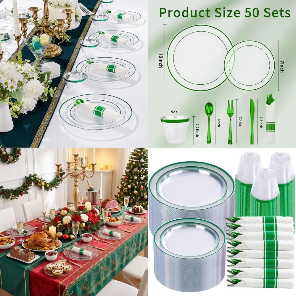 50-Person Green Pla…