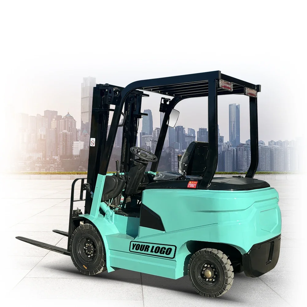 

Small 3 Ton Electric Forklift 6 M Reach Portable Electric Trucks for Restaurant Use Free Shipping New Electric forklifts for