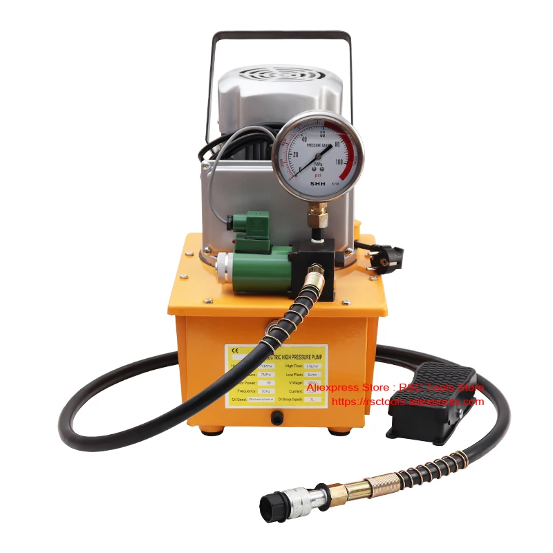 

ZCB-700D/GYB-700A Hydraulic Electric Pump 70MPA 220V 0.75KW Single Acting Hydraulic Power Pack