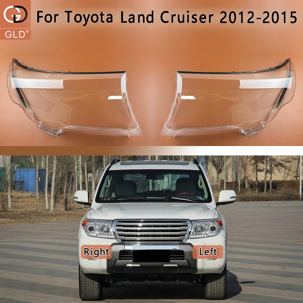 

Headlamp Cover Transparent Headlight Shell Plexiglass Replace The Original Lampshade 2012 2013 2014 2015 For Toyota Land Cruiser