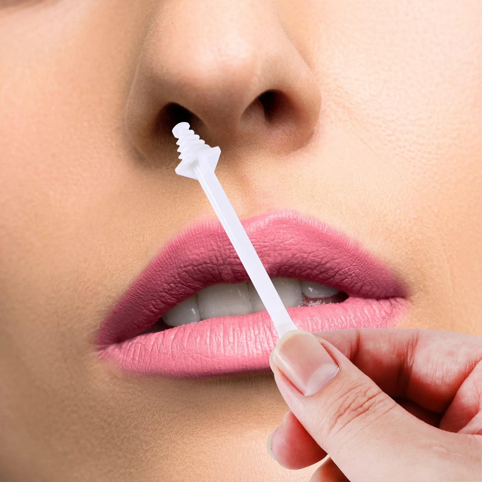 

20Pcs Nose Wax Sticks Plastic Disposable Applicators Nose Hair Removal Rods Painless Nostril Cleaning Tool Plastic Wax Wand