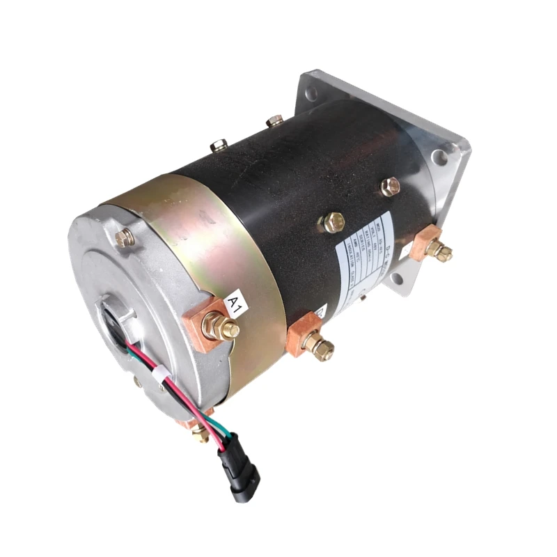 Drive motor XQ-4KW 48v series excitation permanent magnet motor 18 teeth for electric golf carts and sightseeing vehicles