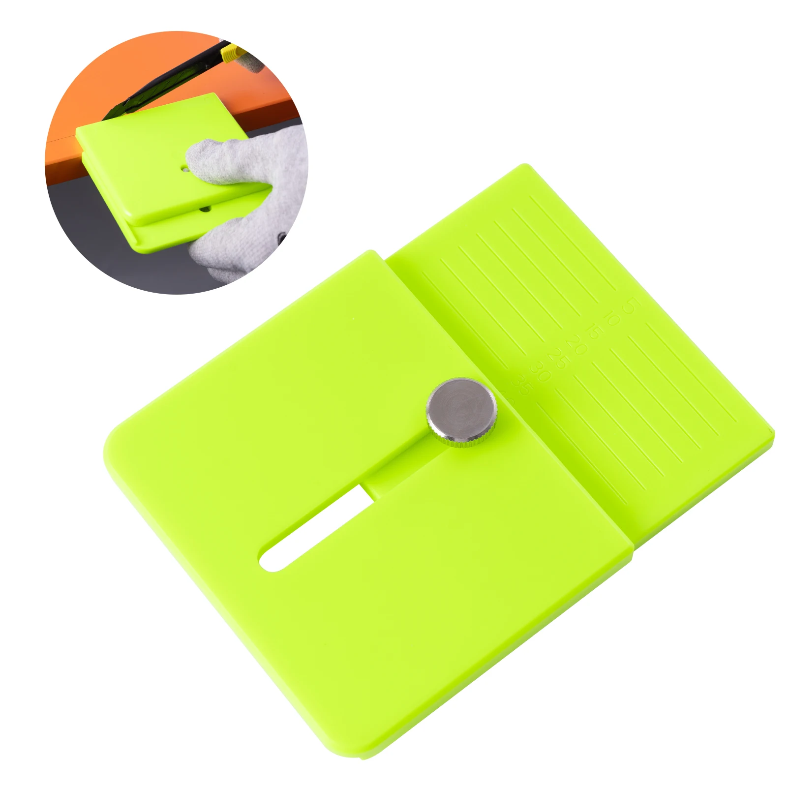 Car Vinyl Wrap Cutting Positioning Auxiliary Tool Edge Wrap Cutter Marker Knife Film Template Guide for Car Window Tint Install