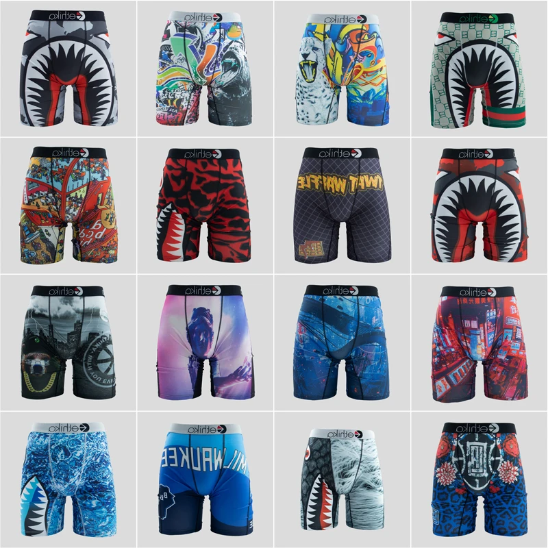 Men Underwear Breathable Sexy Men's Panties Lingerie Underpants Male Plus Size L-XXXL Man Boxers Fashion Print Men Boxer Trunks