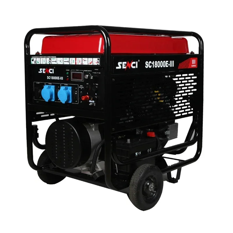 for China Senci high quality 15KW 50Hz 16KW 60Hz 2 cylinders engine driven petrol generator