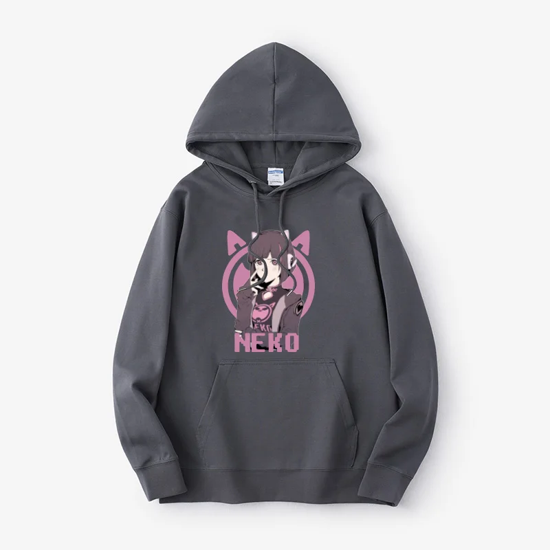 

Cytus2 NEKO Electronic Music Mobile Game Hoodie ex Long Sve Printed Casual Comfortable Cotton Sweatirt for Men And W...