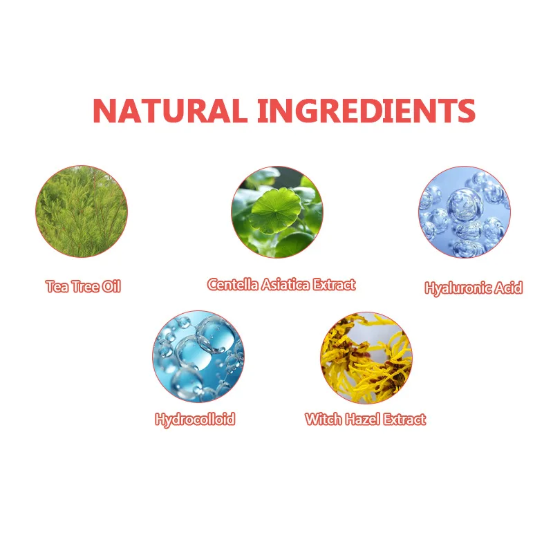  الوجه العناية بالبشرة حب الشباب بثرة التصحيح غير مرئية المهنية شفاء امتصاص بقعة ملصق تغطي للرجال والنساء #3