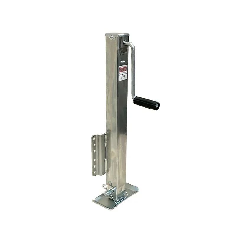 Jack RV parking three adjustable support leg bracket