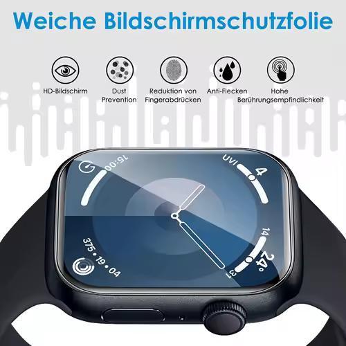 5PCS Hydrogel Film for Apple Watch 5 6 SE 40MM 44MM 42MM 38MM Screen Protector Apple Watch Ultra 49MM 7 8 9 41MM 45MM 10 42/46MM - Image 2