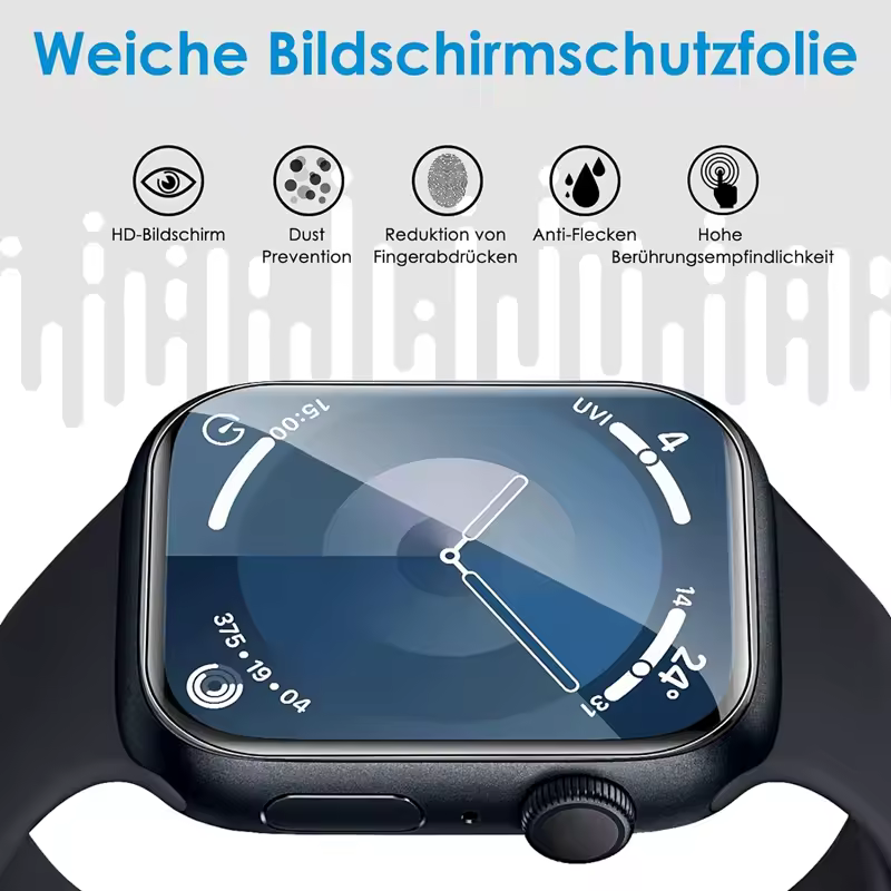 5PCS Hydrogel Film for Apple Watch 5 6 SE 40MM 44MM 42MM 38MM Screen Protector Apple Watch Ultra 49MM 7 8 9 41MM 45MM 10 42/46MM - Image 2