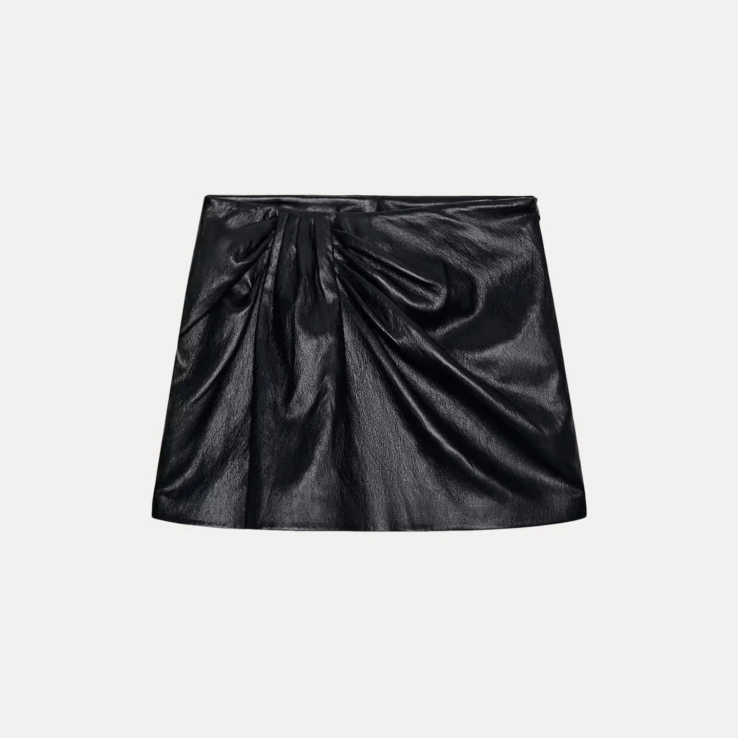 ローウエストプリーツスカートパンツ レディースファッショナブルで多用途な冬の新作 Zブランド オルトパンツ その他の素材