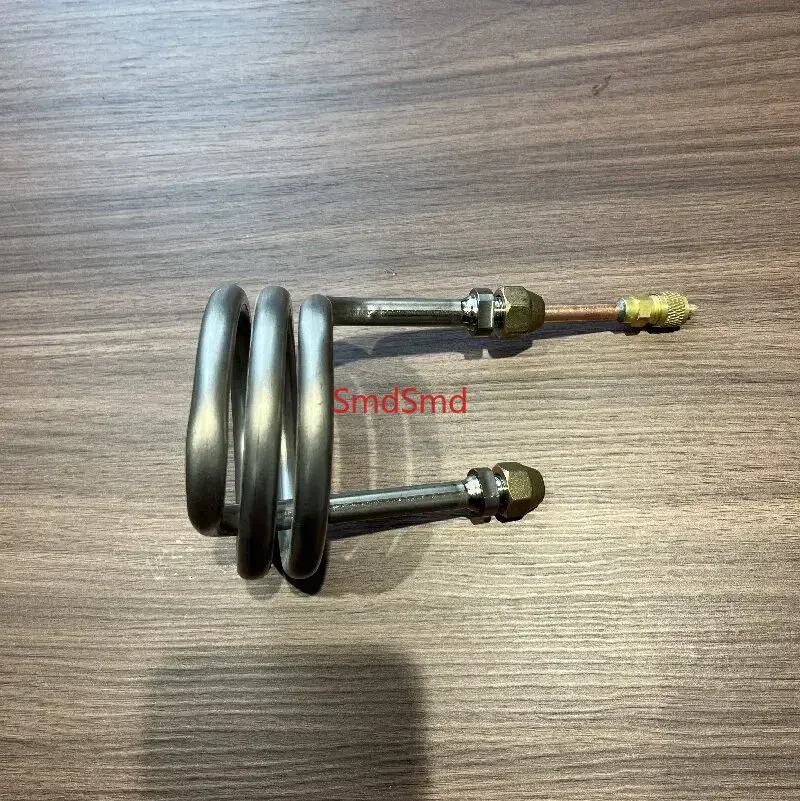 Seafood fish tank refrigeration titanium tube, 0.1HP 0.3HP 0.5HP  miniature titanium tube evaporator.