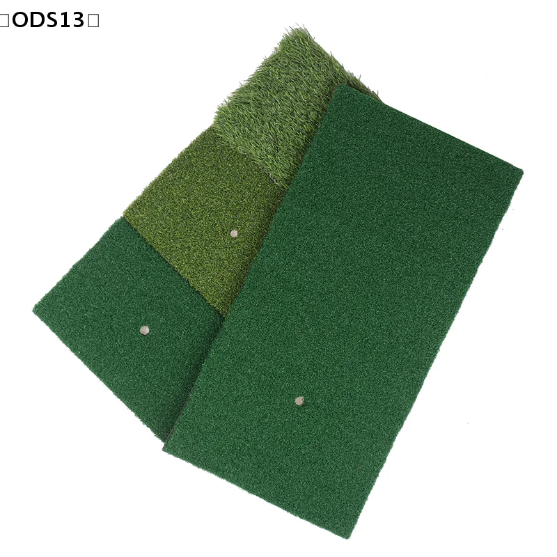 30*60 سنتيمتر جولف ضرب حصيرة داخلي في الهواء الطلق ممارسة صغيرة دائم PP العشب وسادة العشب الاصطناعي الفناء الخلفي ممارسة الغولف التدريب الإيدز
