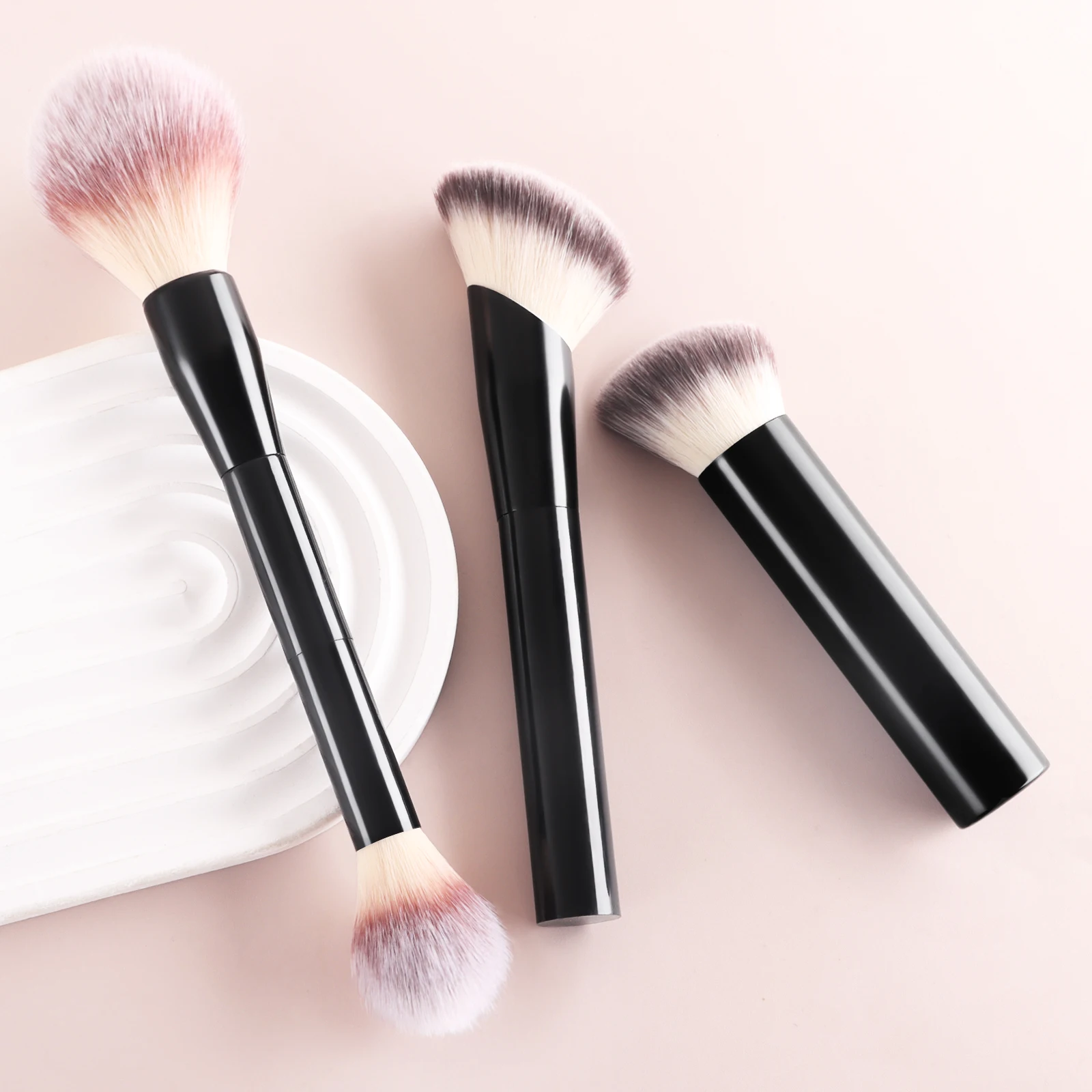 16 ชิ้น Multi Foundation พิเศษแปรงแต่งหน้าชุดอายแชโดว์ผู้หญิงเครื่องสําอางค์ loose Powder Blush Blending Beauty คอนซีลเลอร์แปรง