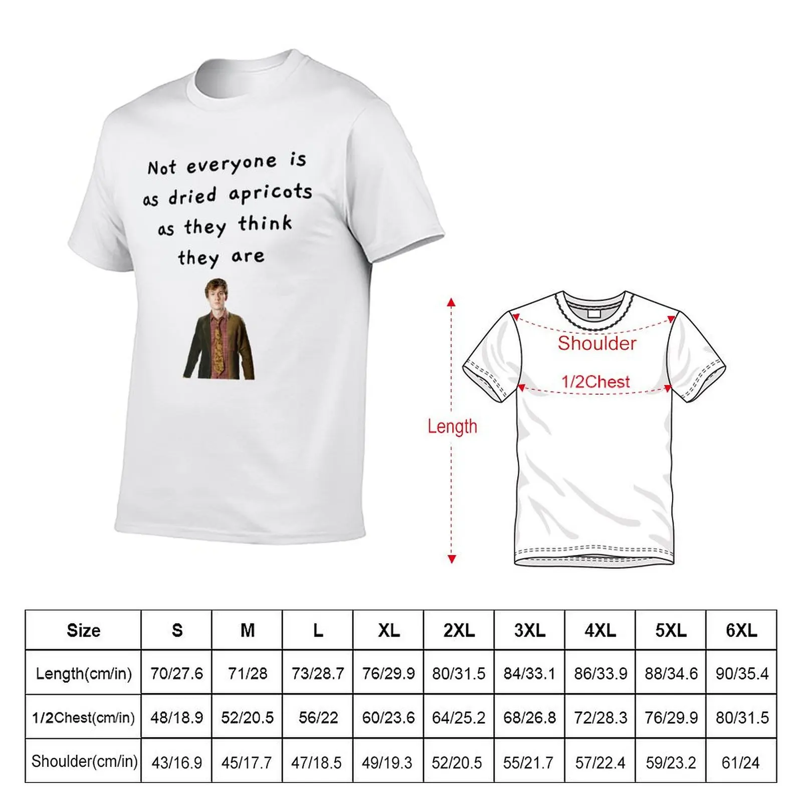 Dried Apricots - James Acaster T-Shirt Cool Dry Performance T-Shirt