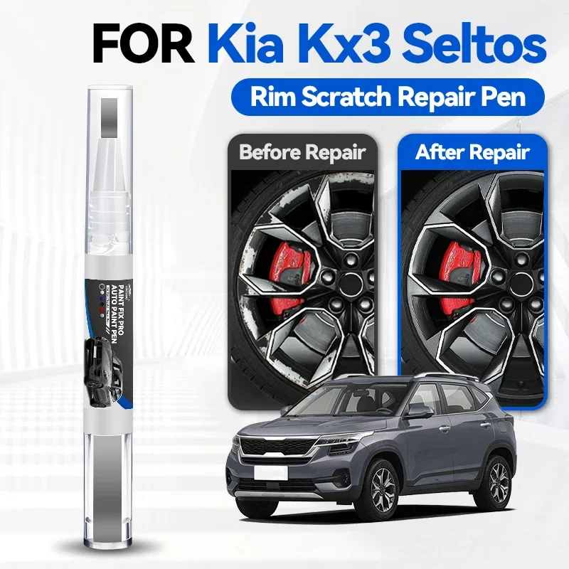 

Ручка-корректор для ремонта лакокрасочного покрытия KIA KX3 Seltos 2014-2025 QJ SP2, средство для удаления царапин, аксессуары для авто, черный, белый, B