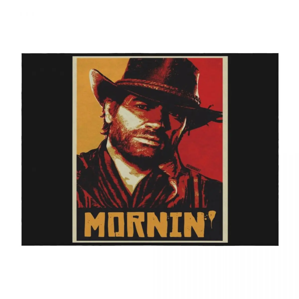 

Arthur Morgan Arthur Ar Throw Blanket christmas gifts halloween Designers Weighted Blankets