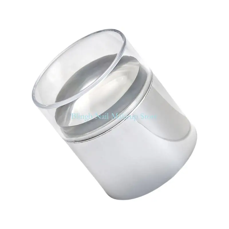 28TA 실리콘 네일 스탬프 스탬퍼 도구 네일 아트를위한 생생한 패턴 복제