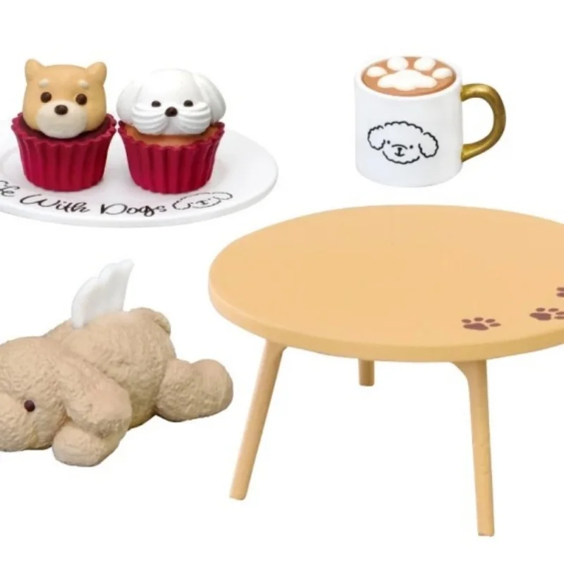 レメント ミニチュアシーン オリジナルシリーズ 犬の日常生活 柴犬 テディ ブラインドボックス ディスプレイピース コレクタブルトイフィギュア