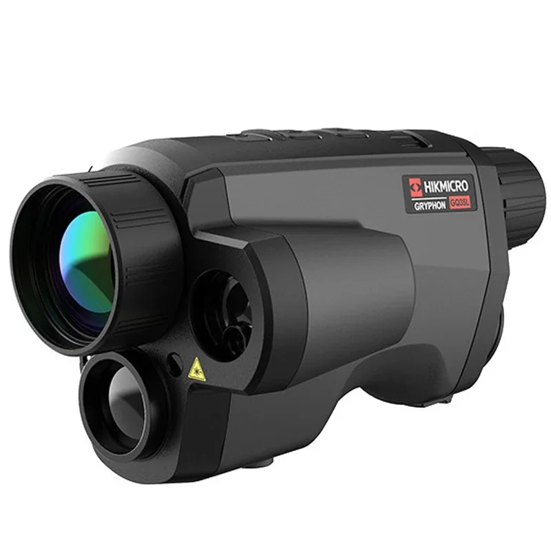 Monocular de imagen térmica GQ50L LRF con función de telémetro láser, uso Dual diurno/nocturno para patrulla de caza nocturna