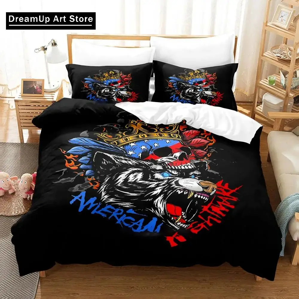 3D Print Cody Rhodes American Nightmare Bedding Set Boys Girls Twin Queen Size Duvet Cover Pillowcase Bed Kids Adult