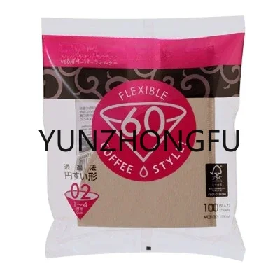 

Coffee Filter Paper Pour-over Coffee Filter Paper Logs/Bleached 100 Pieces Free Shipping