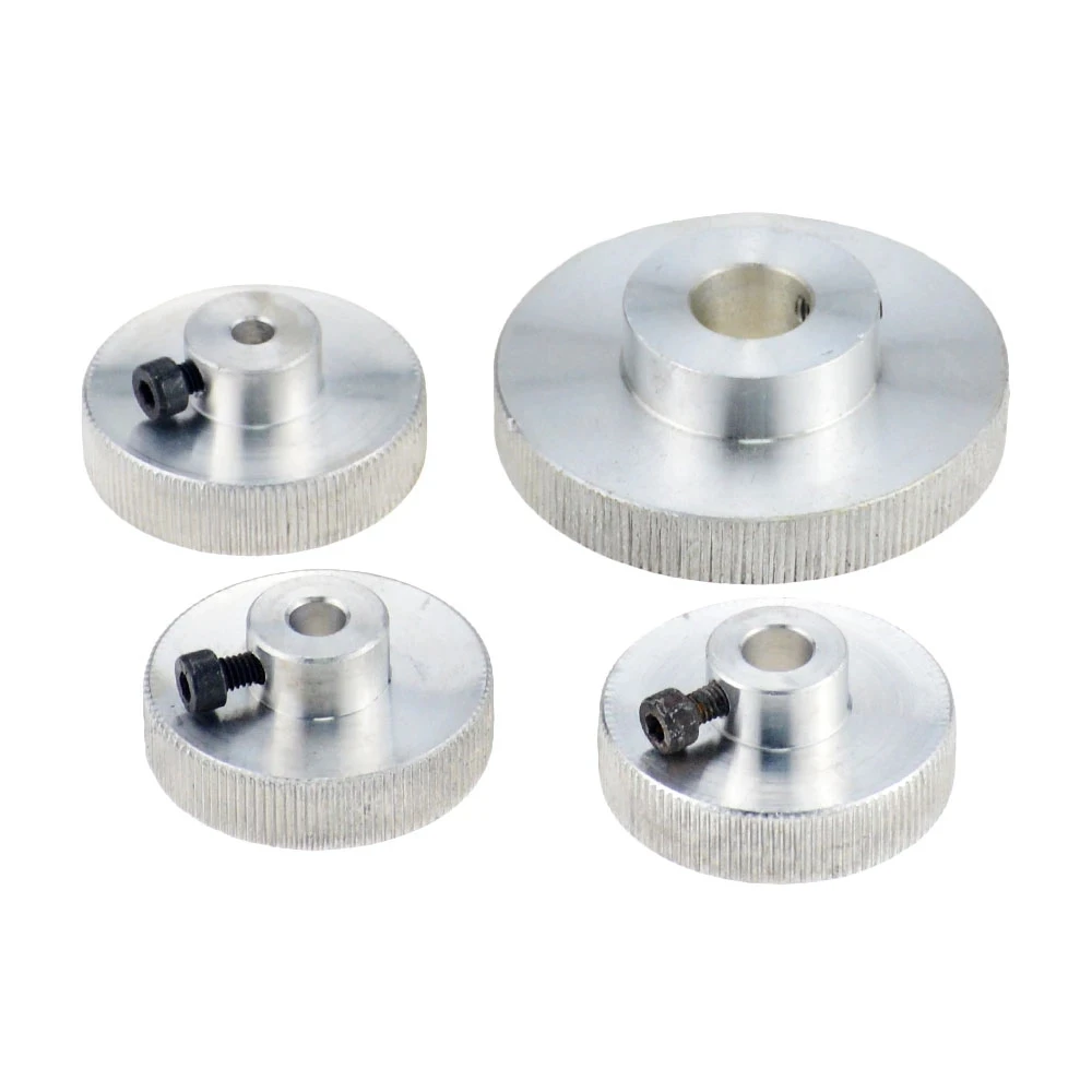 

42 57 86 Stepper Motor Handwheel Jog Knob 5mm 6.35mm 8mm 14mm Inner Hole Motor Shaft Special Positioning Hand Wheel