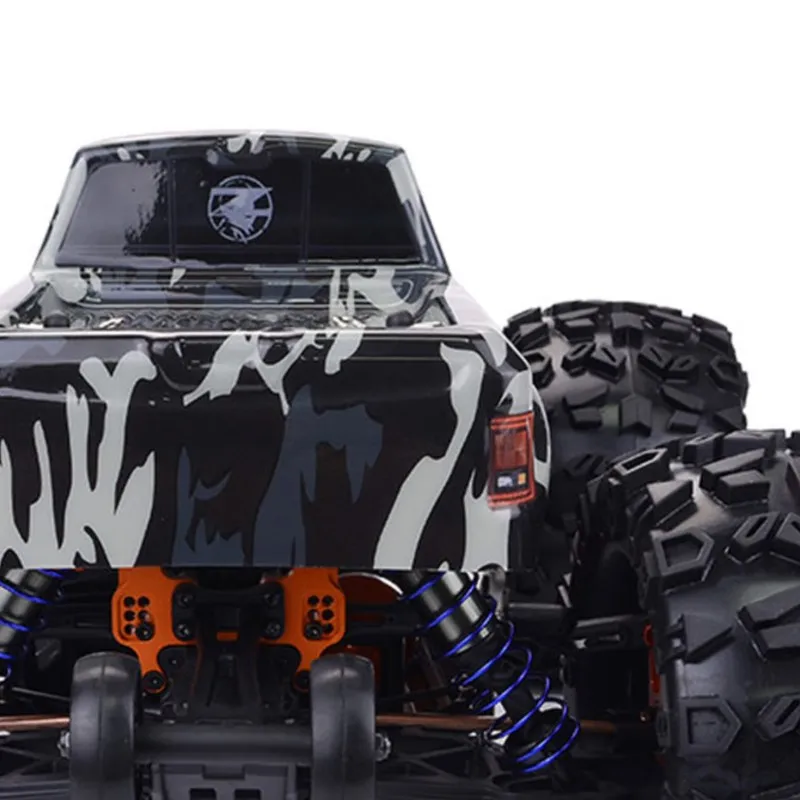 

Радиоуправляемый монстр-трак ZD Racing 1/8, 90 км/ч, 4WD, с металлическими амортизаторами MT8 Pirates3, регулятором хода 120A и пультом управления