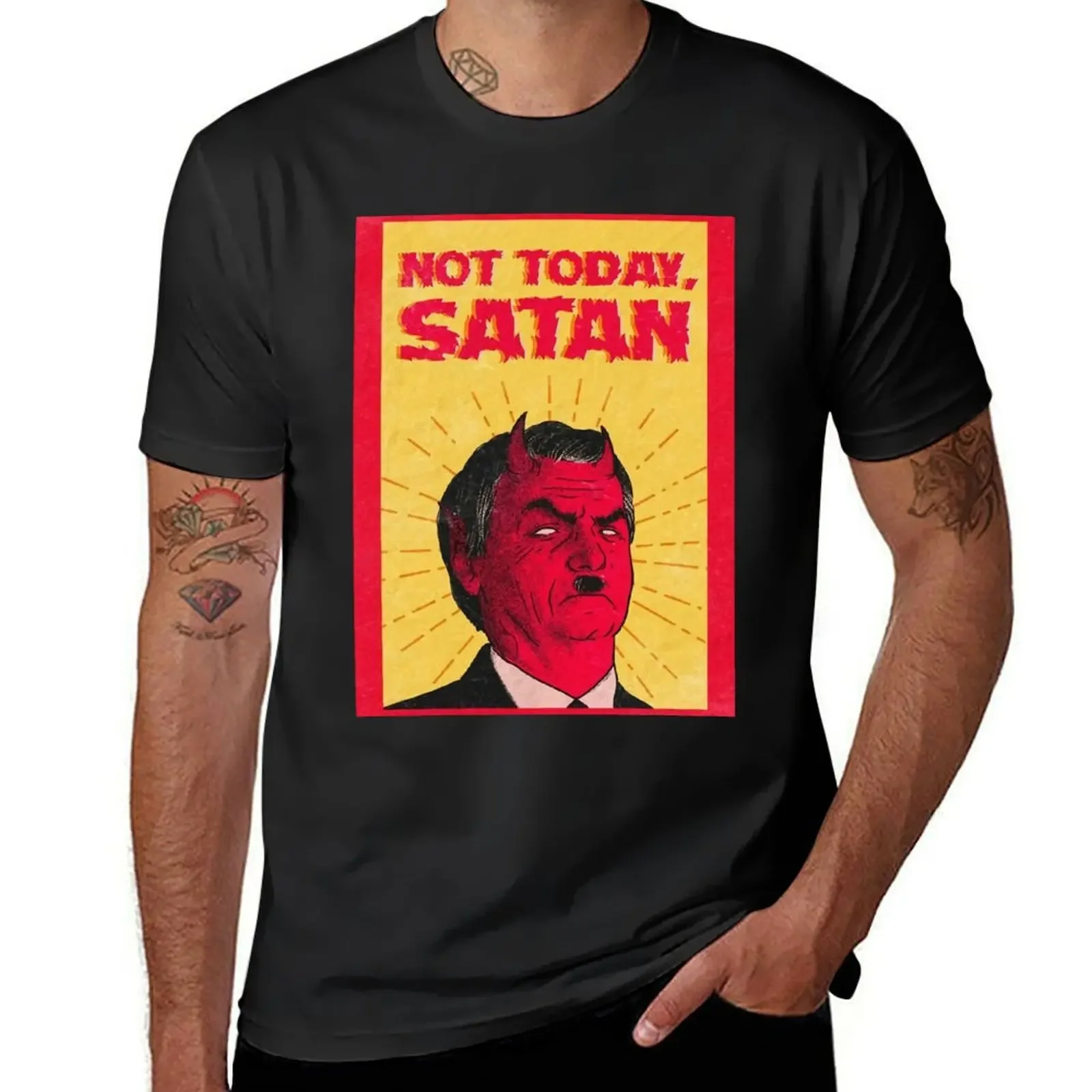 Bolsonaro Satan T-Shirt oversized tops t shirts for men pack