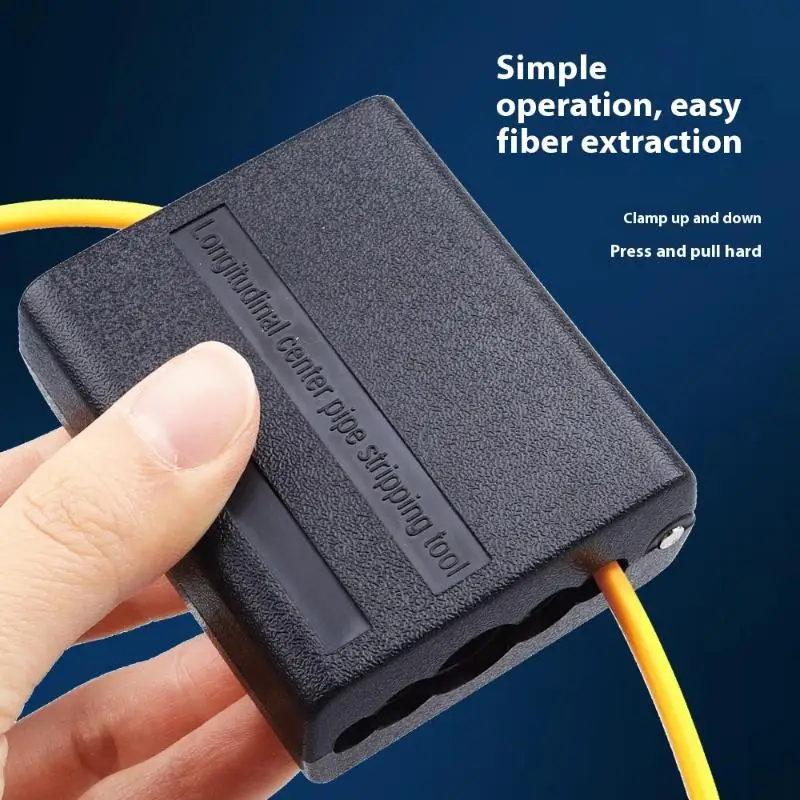 1Pc 4.5/6/7/8/11mm Longitudinal Beam Tube Stripper Fiber Optical Cable Jacket Sheath Slitter Fiber Optical Loose Tube FTTH Tools