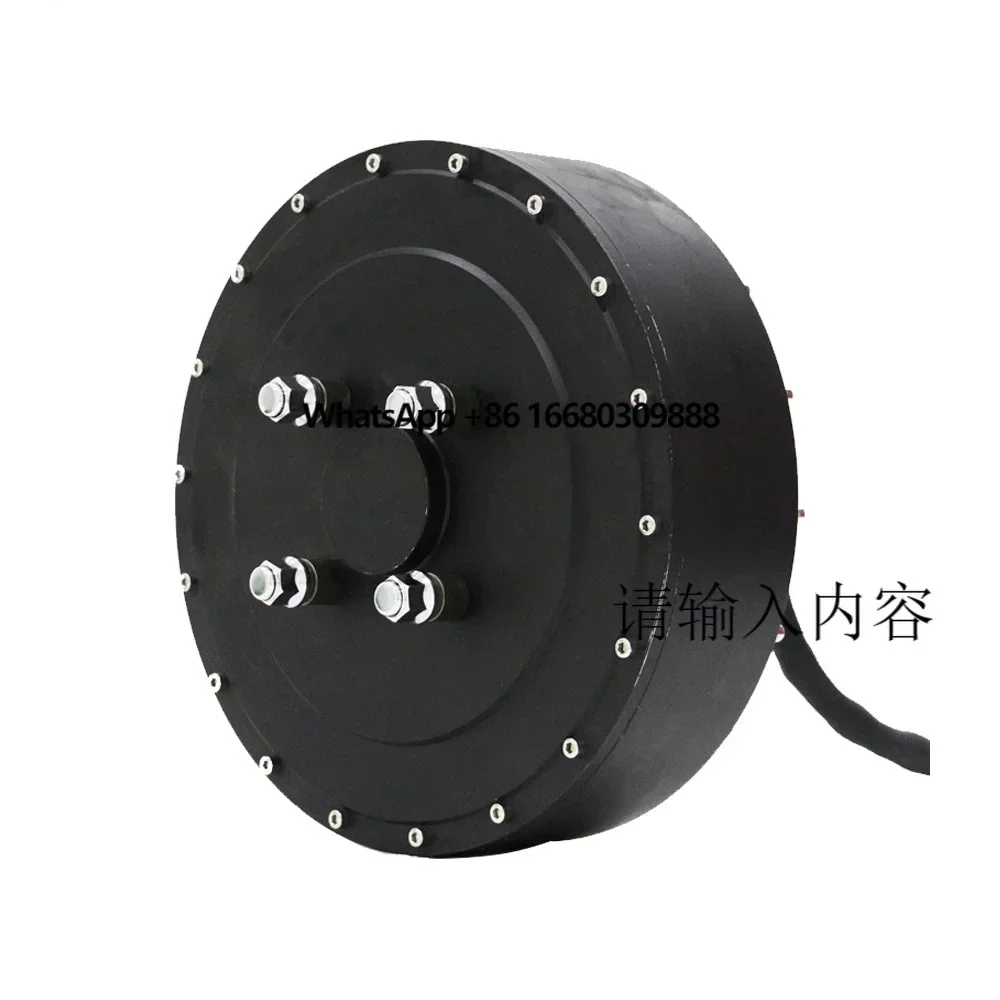 Electric powered hub wheel motor 12KW 273 72V Concave design BLDC motor for electric car