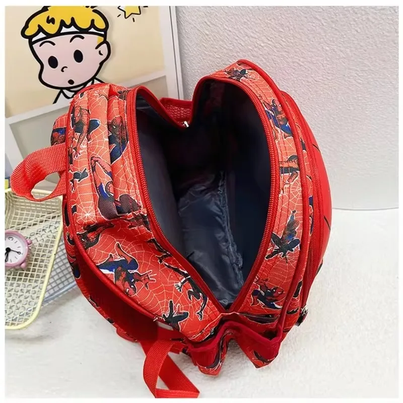 Marvel Comics Spider-Man Backpack Cute Cool Bag Kindergarten Bag Large Capacity Portable Cartoon Fashion Children\'s Bag Boy Gift