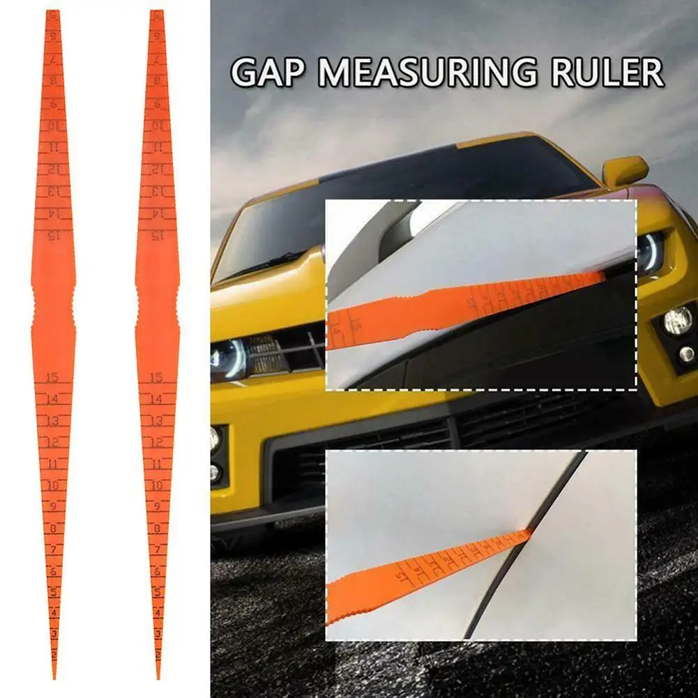 Portable Hood Measuring Ruler Car Panel Alignment Gauge Simple Tool For Body Alignment I9B1